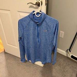 Women’s Under Armour 1/4 Zip tech twist running jacket Large